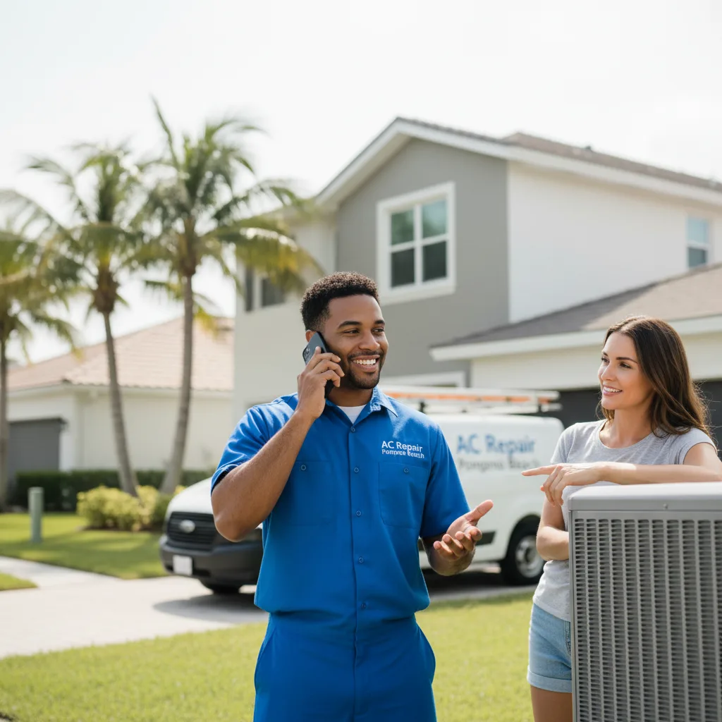 AC Repair Pompano Beach customer support in Blue Bell
